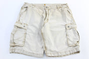 Carhartt logo Patch Tan Cargo Shorts - Pants/Shorts - Thrifted Threads