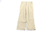 Carhartt Logo Patch Tan Carpenter Pants - ThriftedThreads.com