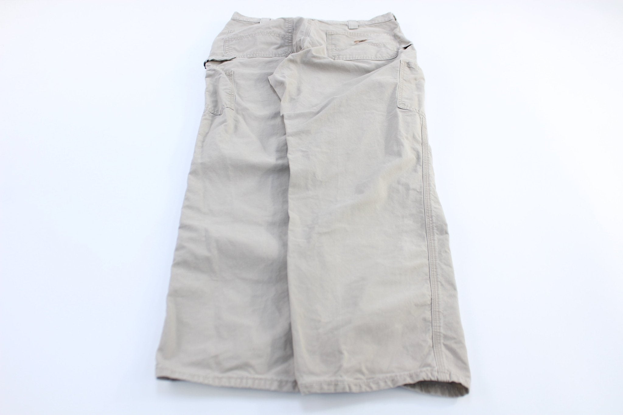 Carhartt Logo Patch Tan Carpenter Pants - Pants - Thrifted Threads