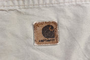Carhartt Logo Patch Tan Carpenter Pants - Pants - Thrifted Threads