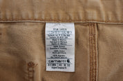 Carhartt Logo Patch Tan Carpenter Pants - Pants/Shorts - Thrifted Threads