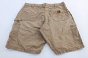 Carhartt Logo Patch Tan Carpenter Shorts - Pants/Shorts - Thrifted Threads