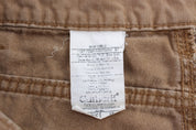 Carhartt Logo Patch Tan Carpenter Shorts - Pants/Shorts - Thrifted Threads