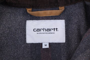 Carhartt Logo Patch Tan Chore Jacket - Jacket - Thrifted Threads