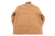 Carhartt Logo Patch Tan Chore Jacket - Jacket - Thrifted Threads