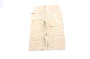 Carhartt Logo Patch Tan Double Knee Pants - ThriftedThreads.com