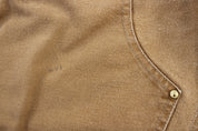 Carhartt Logo Patch Tan Double Knee Pants - Pants - Thrifted Threads