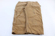 Carhartt Logo Patch Tan Double Knee Pants - Pants - Thrifted Threads