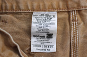 Carhartt Logo Patch Tan Dunagree Fit Pants - Pants/Shorts - Thrifted Threads