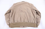 Carhartt Logo Patch Tan Full Zip Jacket - Jacket - Thrifted Threads