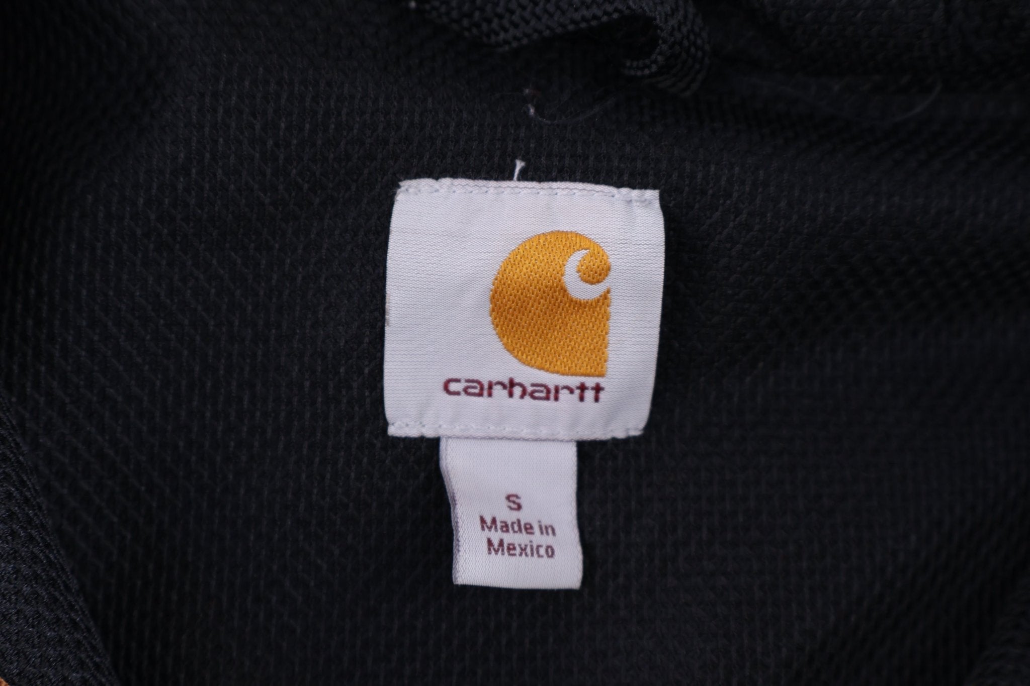 Carhartt Logo Patch Tan Full Zip Jacket - Jacket - Thrifted Threads