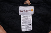 Carhartt Logo Patch Tan Full Zip Jacket - Jacket - Thrifted Threads