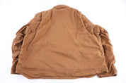 Carhartt Logo Patch Tan Full Zip Jacket - Jacket - Thrifted Threads