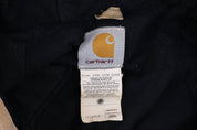 Carhartt Logo Patch Tan Full Zip Jacket - Jacket - Thrifted Threads