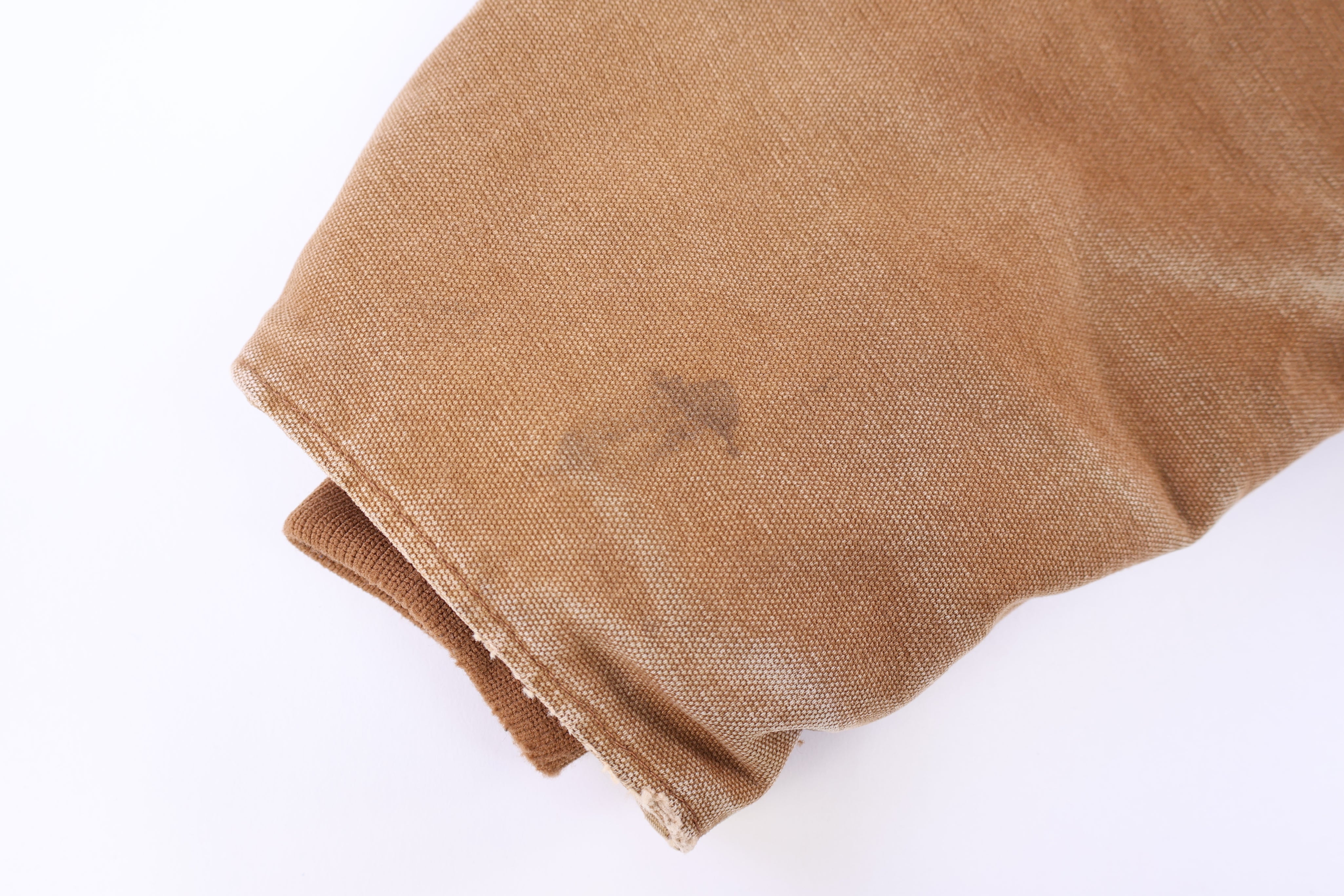 Carhartt Logo Patch Tan Full Zip Jacket - Jackets - Thrifted Threads