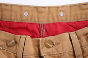 Carhartt Logo Patch Tan Insulated Pants - Pants - Thrifted Threads