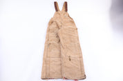 Carhartt Logo Patch Tan Overalls - Overalls - Thrifted Threads