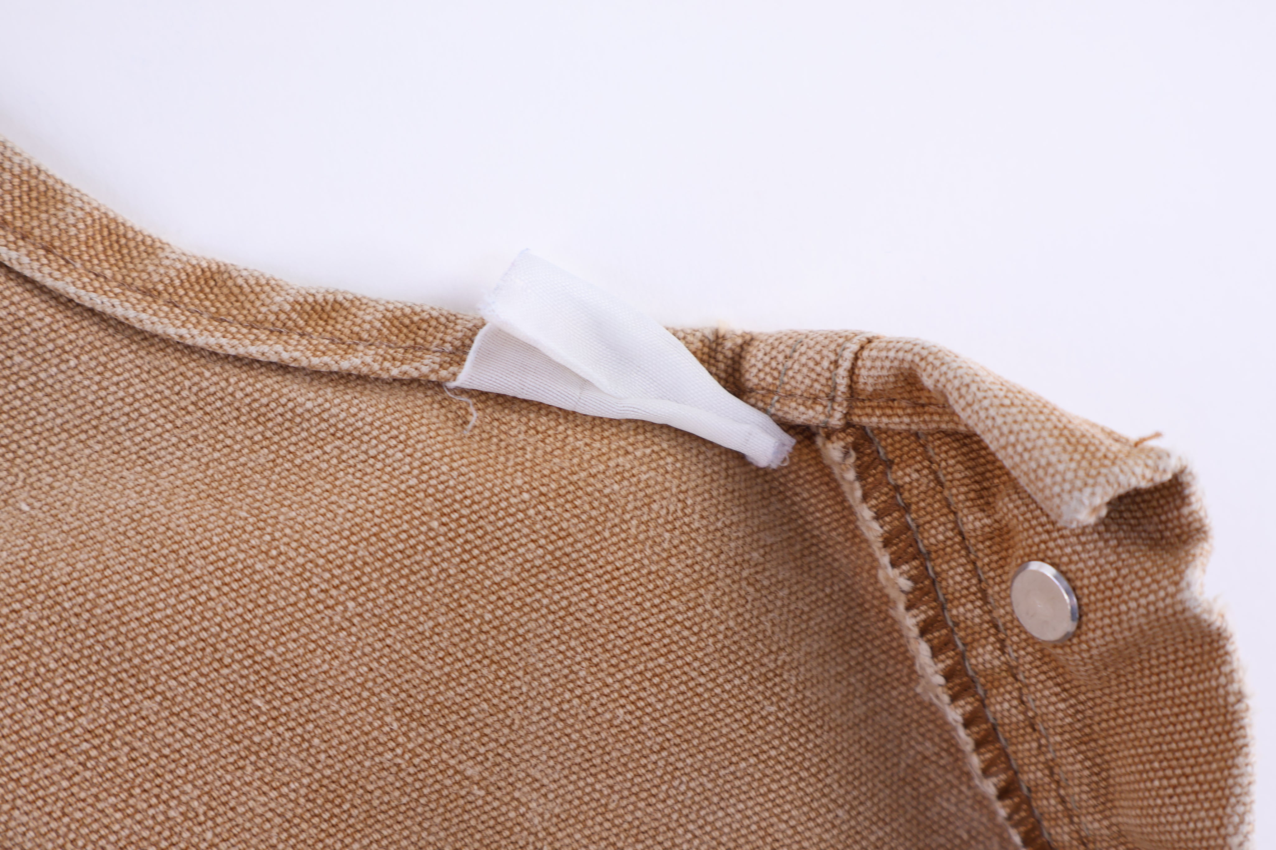 Carhartt Logo Patch Tan Overalls - Overalls - Thrifted Threads