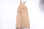 Carhartt Logo Patch Tan Overalls - Overalls - Thrifted Threads