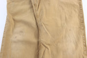 Carhartt Logo Patch Tan Pants - ThriftedThreads.com