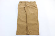 Carhartt Logo Patch Tan Pants - ThriftedThreads.com