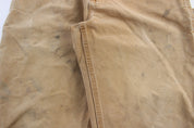 Carhartt Logo Patch Tan Pants - ThriftedThreads.com