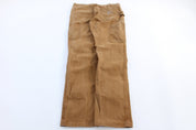 Carhartt Logo Patch Tan Pants - ThriftedThreads.com
