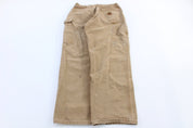 Carhartt Logo Patch Tan Pants - ThriftedThreads.com