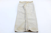 Carhartt Logo Patch Tan Pants - ThriftedThreads.com
