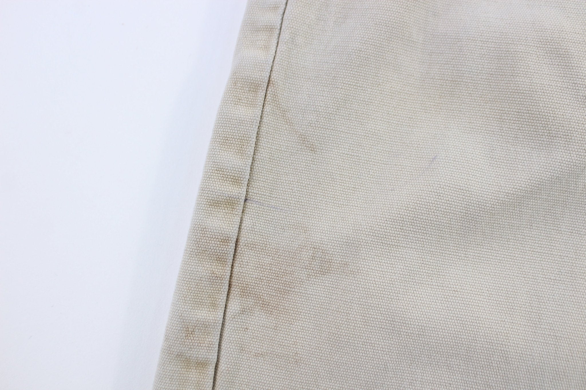 Carhartt Logo Patch Tan Pants - ThriftedThreads.com