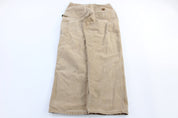 Carhartt Logo Patch Tan Pants - ThriftedThreads.com