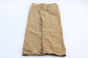 Carhartt Logo Patch Tan Pants - ThriftedThreads.com