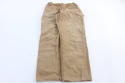 Carhartt Logo Patch Tan Pants - ThriftedThreads.com