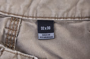 Carhartt Logo Patch Tan Pants - Pants - Thrifted Threads