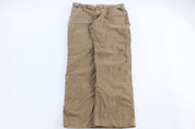 Carhartt Logo Patch Tan Pants - Pants - Thrifted Threads
