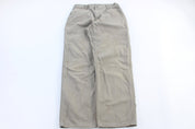 Carhartt Logo Patch Tan Pants - Pants - Thrifted Threads