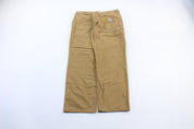 Carhartt Logo Patch Tan Pants - Pants/Shorts - Thrifted Threads