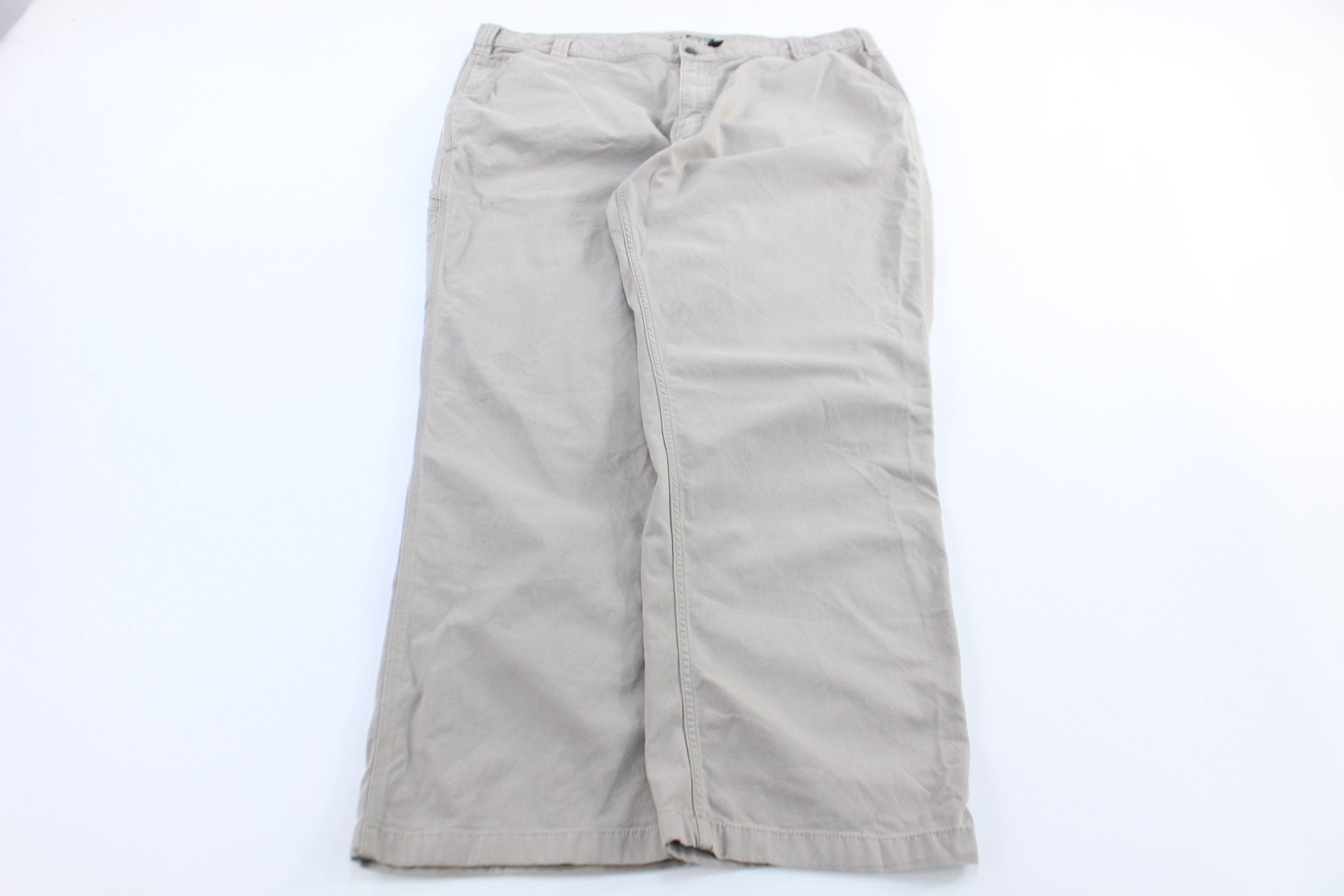 Carhartt Logo Patch Tan Pants - Pants/Shorts - Thrifted Threads
