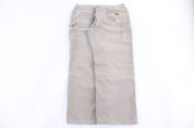 Carhartt Logo Patch Tan Pants - Pants/Shorts - Thrifted Threads