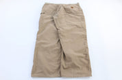 Carhartt Logo Patch Tan Pants - Pants/Shorts - Thrifted Threads