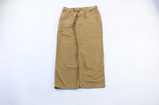 Carhartt Logo Patch Tan Pants - Pants/Shorts - Thrifted Threads