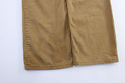 Carhartt Logo Patch Tan Relaxed Fit Pants - ThriftedThreads.com