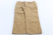 Carhartt Logo Patch Tan Relaxed Fit Pants - ThriftedThreads.com