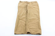 Carhartt Logo Patch Tan Relaxed Fit Pants - ThriftedThreads.com