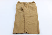 Carhartt Logo Patch Tan Relaxed Fit Pants - ThriftedThreads.com