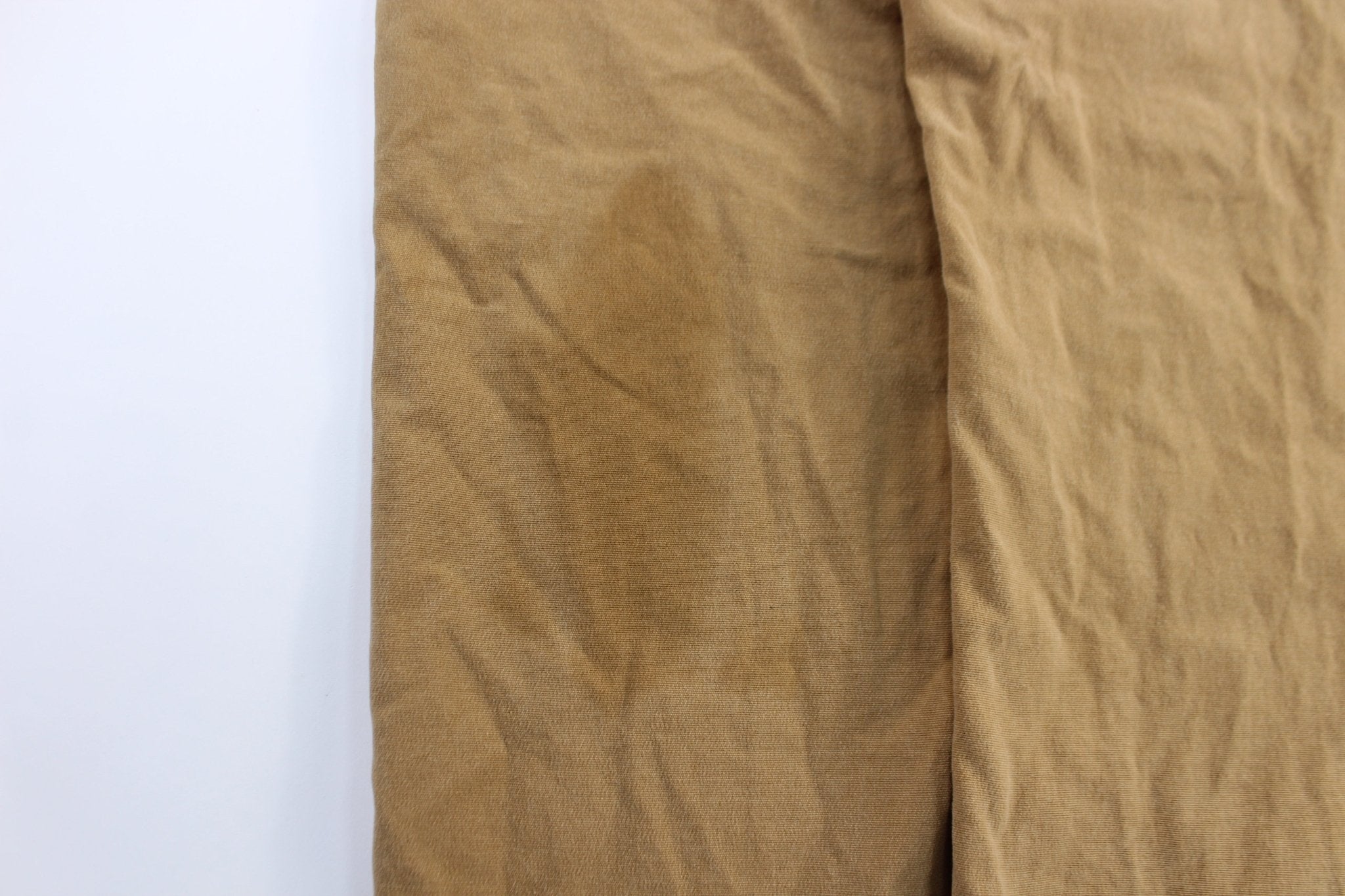 Carhartt Logo Patch Tan Relaxed Fit Pants - ThriftedThreads.com