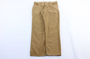 Carhartt Logo Patch Tan Relaxed Fit Pants - ThriftedThreads.com