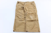 Carhartt Logo Patch Tan Relaxed Fit Pants - ThriftedThreads.com