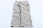 Carhartt Logo Patch Tan Relaxed Fit Pants - ThriftedThreads.com