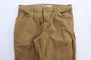 Carhartt Logo Patch Tan Relaxed Fit Pants - ThriftedThreads.com